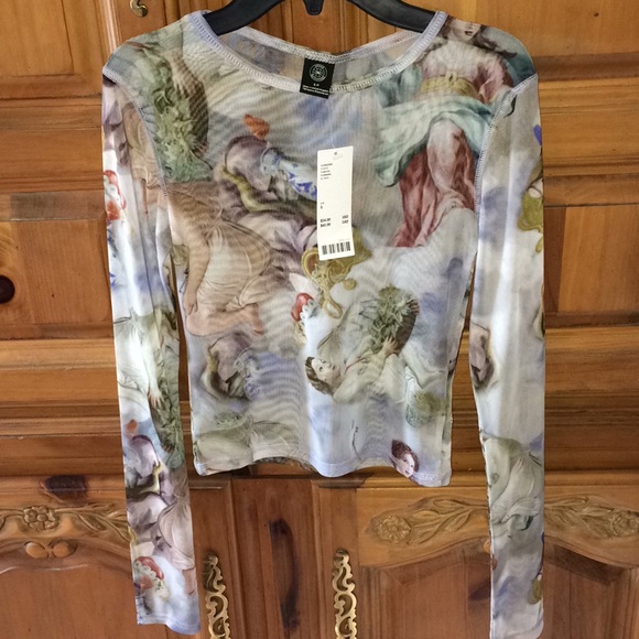 Urban Outfitters Tops - NEW NEVER WORN Urban Outfitters Romantic Mesh Top